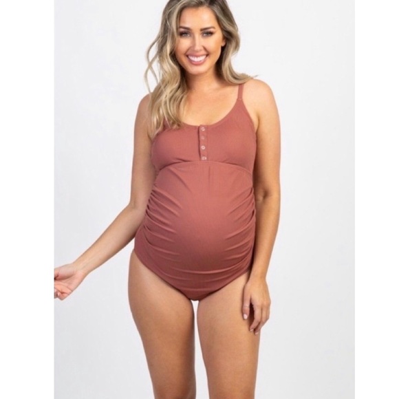 PinkBlush maternity swimsuit size large - Picture 1 of 1
